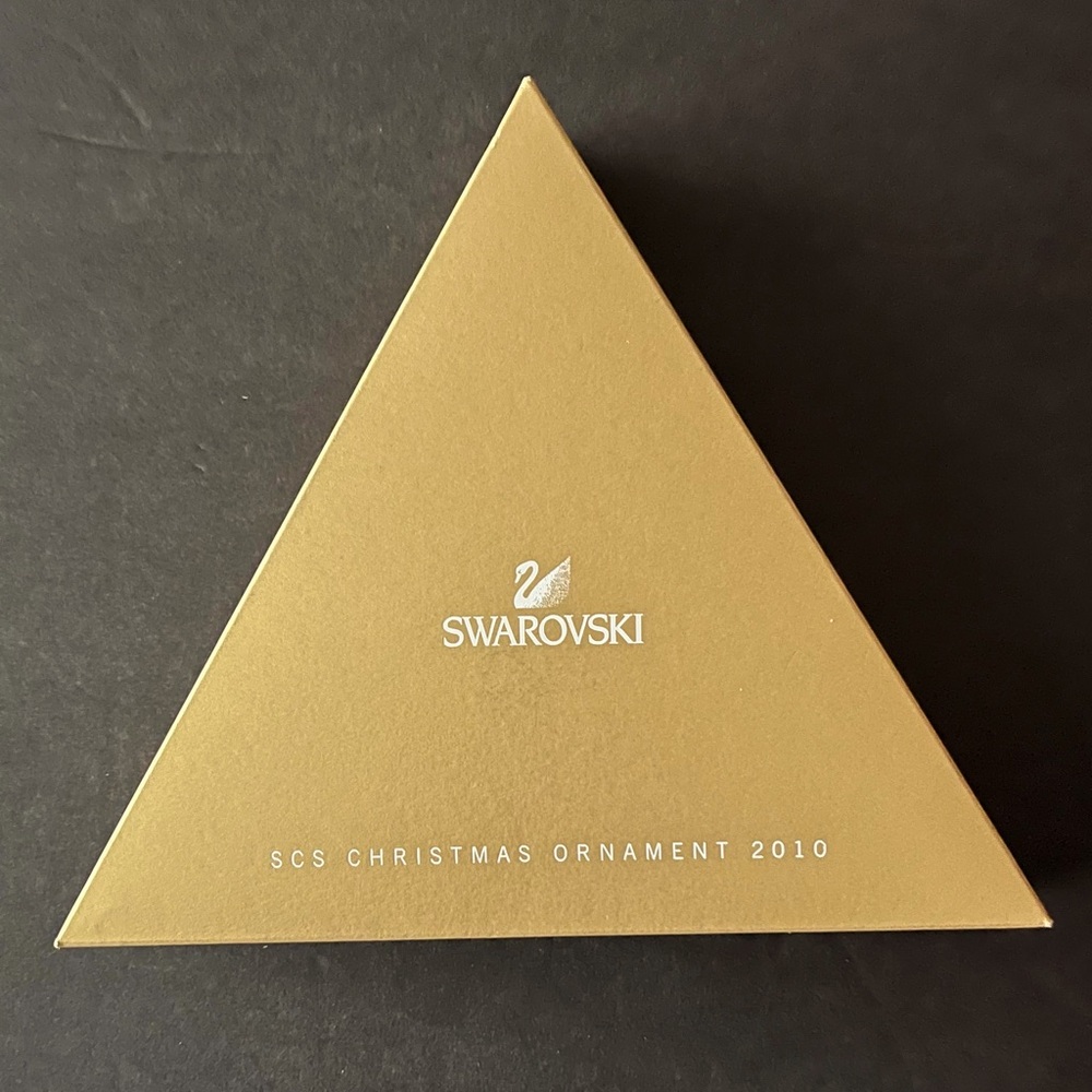 Swarovski Crystal Society‎ (SCS) 2010 Annual Snowflake Ornament
